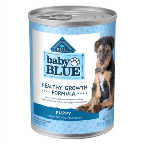 baby blue wet puppy food